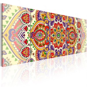 pol-a1-n6886-dkx_1 ΠΙΝΑΚΑΣ - COLOURFUL ORNAMENT 225X90