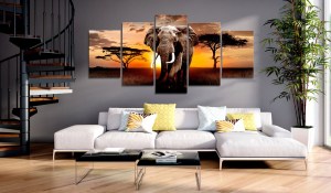 pol-a1-n7049_2_1 ΠΙΝΑΚΑΣ - ELEPHANT MIGRATION 200X100