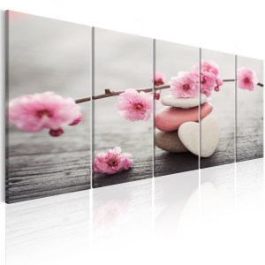 pol-a1-n7052-dk_1 ΠΙΝΑΚΑΣ - TRICOLOURED PEBBLES I 225X90