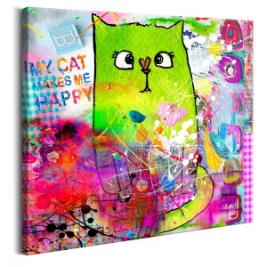 pol-a1-n7152-dk_1 ΠΙΝΑΚΑΣ - CRAZY CAT 40X40