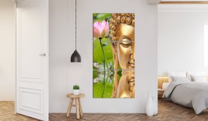 pol-a1-n7175-dk_2_1 ΠΙΝΑΚΑΣ - STATUE WITH A FLOWER 60X120