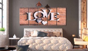 pol-a1-n7337-dk_2_1 ΠΙΝΑΚΑΣ - WOODEN LETTERS (5 PARTS) NARROW 200X80