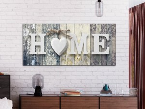 pol-a1-n7804_2 ΠΙΝΑΚΑΣ - SMELL OF HOME (1 PART) CREAMY WIDE 100X45