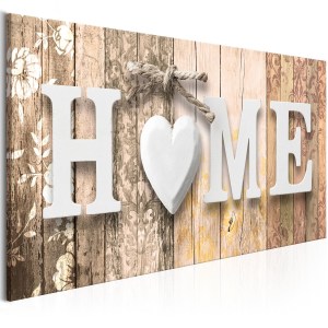 pol-a1-n7805_1 ΠΙΝΑΚΑΣ - SMELL OF HOME (1 PART) BEIGE WIDE 100X45