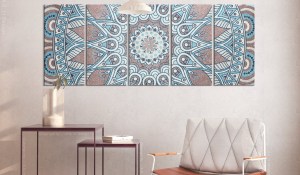 pol-a1-n7860-dk_2_1 ΠΙΝΑΚΑΣ - ORIENTAL CIRCLE (5 PARTS) NARROW 200X80