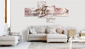 pol-a1-n7883_2 ΠΙΝΑΚΑΣ - CONTEMPLATION (4 PARTS) 200X100