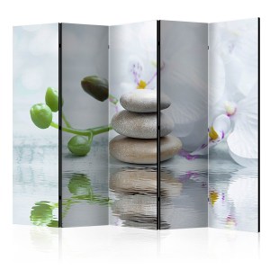 pol-a1-paravent1204_1 ΔΙΑΧΩΡΙΣΤΙΚΟ ΜΕ 5 ΤΜΗΜΑΤΑ - WATER REFLECTION II [ROOM DIVIDERS] 225X172