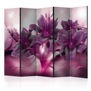 pol-a1-paravent189_1 ΔΙΑΧΩΡΙΣΤΙΚΟ ΜΕ 5 ΤΜΗΜΑΤΑ - THE PURPLE FLAME II [ROOM DIVIDERS] 225X172