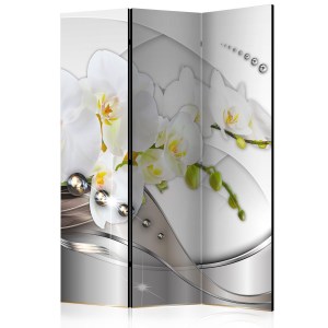 pol-a1-paravent214_1 ΔΙΑΧΩΡΙΣΤΙΚΟ ΜΕ 3 ΤΜΗΜΑΤΑ - PEARL DANCE OF ORCHIDS [ROOM DIVIDERS] 135X172