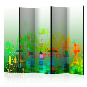 pol-a1-paravent765_1 ΔΙΑΧΩΡΙΣΤΙΚΟ ΜΕ 5 ΤΜΗΜΑΤΑ - ABSTRACT CITY II [ROOM DIVIDERS] 225X172
