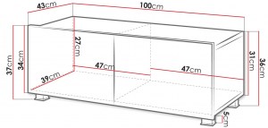 pol-c_03_w ΕΠΙΠΛΟ ΤΗΛΕΟΡΑΣΗΣ CALABRINI-ΦΥΣΙΚΟ-ΜΗΚΟΣ: 100 ΕΚ.