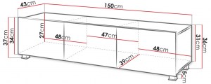 pol-c_04_w ΕΠΙΠΛΟ ΤΗΛΕΟΡΑΣΗΣ CALABRINI-ΛΕΥΚΟ-ΜΗΚΟΣ: 100 ΕΚ.