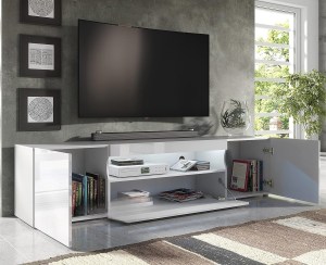 pol-clifton-08-tv-stand-200cm-open ΕΠΙΠΛΟ ΤΗΛΕΟΡΑΣΗΣ SPOTLIGHT PLUS-LEUKO