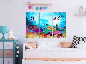 pol-e-c-0064-b-e-w_1 ΠΙΝΑΚΑΣ - UNDERWATER FUN (3 PARTS) - 120X80