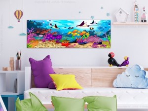 pol-e-c-0065-b-a-w_1 ΠΙΝΑΚΑΣ - UNDERWATER FUN (1 PART) NARROW - 120X40