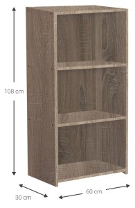 pol-eliot_3s_fysiko_dimensions ΒΙΒΛΙΟΘΗΚΗ ELIOT 3S-LEUKO