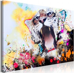 pol-g-a-0150-b-a-eb10 ΠΙΝΑΚΑΣ - TIGERS ROAR (1 PART) WIDE - 90X60