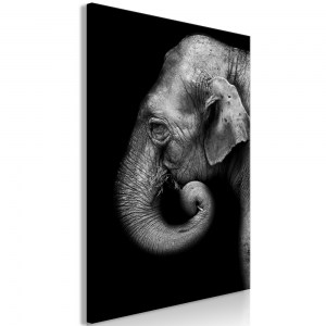 pol-g-b-0109-b-a-eb1 ΠΙΝΑΚΑΣ - PORTRAIT OF ELEPHANT (1 PART) VERTICAL - 40X60