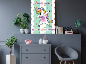 pol-g-c-0112-b-a-w_1 ΠΙΝΑΚΑΣ - ALWAYS BE YOURSELF (1 PART) VERTICAL - 40X60