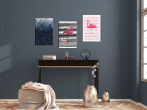 pol-g-c-0134-b-e-w_1 ΠΙΝΑΚΑΣ - FLAMINGOS (COLLECTION) - 120X60