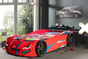 pol-gt1_eco_bazali_1__1 ΚΡΕΒΑΤΙ ΠΑΙΔΙΚΟ TURBO PLUS-ΚΟΚΚΙΝΟ