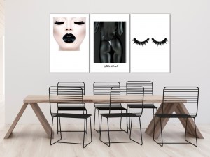 pol-h-b-0112-b-e-w ΠΙΝΑΚΑΣ - POWER OF FEMININITY (3 PARTS)