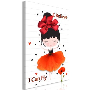 pol-h-c-0065-b-a-eb1 ΠΙΝΑΚΑΣ - I BELIEVE I CAN FLY (1 PART) VERTICAL - 40X60