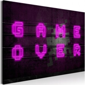 pol-i-a-0152-b-a-eb10 ΠΙΝΑΚΑΣ - PINK NEON (1 PART) WIDE - 120X80