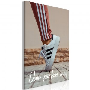 pol-i-c-0135-b-a-eb1 ΠΙΝΑΚΑΣ - DANCE YOUR FEARS AWAY (1 PART) VERTICAL - 80X120