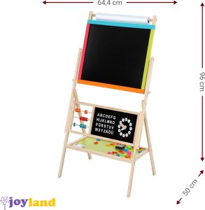 pol-joyland_alphabet ΠΑΙΔΙΚΟΣ ΜΑΥΡΟΠΙΝΑΚΑΣ JOYLAND ALPHABET