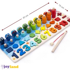 pol-joyland_puzzle_rainbow ΠΑΙΔΙΚΟ ΠΑΖΛ ΣΦΗΝΩΜΑΤΑ JOYLAND RAINBOW