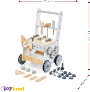 pol-joyland_trolley_crafty ΠΑΙΔΙΚΟΣ ΠΑΓΚΟΣ ΕΡΓΑΣΙΑΣ ΤΡΟΛΕΙ JOYLAND CRAFTY