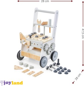 pol-joyland_trolley_crafty ΠΑΙΔΙΚΟΣ ΠΑΓΚΟΣ ΕΡΓΑΣΙΑΣ ΤΡΟΛΕΙ JOYLAND CRAFTY