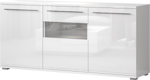 pol-k180-3ks-171-155 ΜΠΟΥΦΕΣ ΧΑΜΗΛΟΣ REALM 3D-ΜΗΚΟΣ: 180 ΕΚ.-ΛΕΥΚΟ