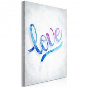 pol-m-a-0752-b-a-eb1 ΠΙΝΑΚΑΣ - LOVE (1 PART) VERTICAL - 40X60