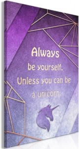 pol-m-a-0754-b-a-eb1_1 ΠΙΝΑΚΑΣ - BE YOURSELF (1 PART) VERTICAL - 80X120