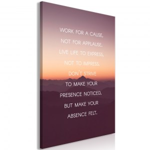 pol-m-a-0762-b-a-eb1 ΠΙΝΑΚΑΣ - MAKE YOUR ABSENCE FELT (1 PART) VERTICAL - 40X60