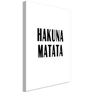 pol-m-a-0784-b-a-eb1 ΠΙΝΑΚΑΣ - HAKUNA MATATA (1 PART) VERTICAL - 40X60