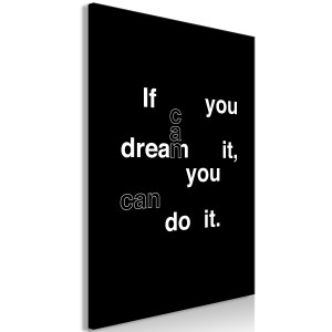 pol-m-a-0786-b-a-eb1 ΠΙΝΑΚΑΣ - IF YOU CAN DREAM IT, YOU CAN DO IT (1 PART) VERTICAL - 40X60