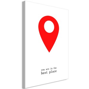 pol-m-a-0794-b-a-eb1 ΠΙΝΑΚΑΣ - YOU ARE IN THE BEST PLACE (1 PART) VERTICAL - 80X120