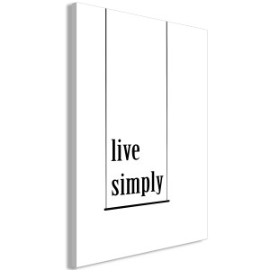 pol-m-a-0800-b-a-eb1 ΠΙΝΑΚΑΣ - MINIMALISTIC MOTTO (1 PART) VERTICAL - 40X60