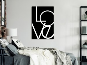 pol-m-a-0801-b-a-w_2 ΠΙΝΑΚΑΣ - BLACK AND WHITE LOVE II (1 PART) VERTICAL - 60X90