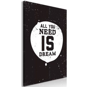 pol-m-b-0048-b-a-eb1_1 ΠΙΝΑΚΑΣ - ALL YOU NEED IS DREAM (1 PART) VERTICAL - 40X60