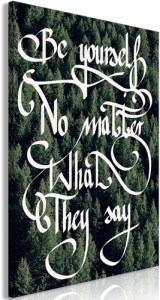 pol-m-c-0308-b-a-eb1 ΠΙΝΑΚΑΣ - NO MATTER WHAT THEY SAY (1 PART) VERTICAL - 40X60