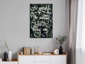 pol-m-c-0308-b-a-w_1 ΠΙΝΑΚΑΣ - NO MATTER WHAT THEY SAY (1 PART) VERTICAL - 60X90