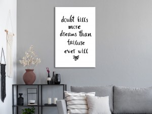 pol-m-c-0314-b-a-w_2 ΠΙΝΑΚΑΣ - DOUBTS AND DREAMS (1 PART) VERTICAL - 60X90