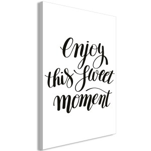 pol-n-a-0752-b-a-eb1 ΠΙΝΑΚΑΣ - ENJOY THIS SWEET MOMENT (1 PART) VERTICAL - 40X60