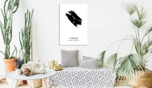pol-n-a-0791-b-a-ebvis2_1 ΠΙΝΑΚΑΣ - ZODIAC SIGNS: CANCER (1 PART) VERTICAL - 40X60