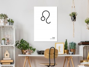 pol-n-a-0867-b-a-w_1 ΠΙΝΑΚΑΣ - LEO (1 PART) VERTICAL - 60X90