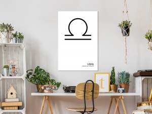 pol-n-a-0869-b-a-w_1 ΠΙΝΑΚΑΣ - LIBRA (1 PART) VERTICAL - 60X90